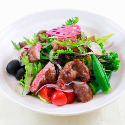 炭烤牛肉蔬菜沙拉  |單點餐品|沙拉<br><span>Salad</span>